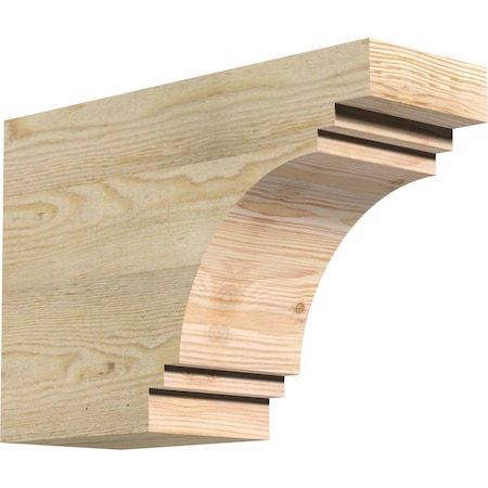 Pescadero Rough Sawn Rafter Tail, Douglas Fir, 6W X 12H X 18L